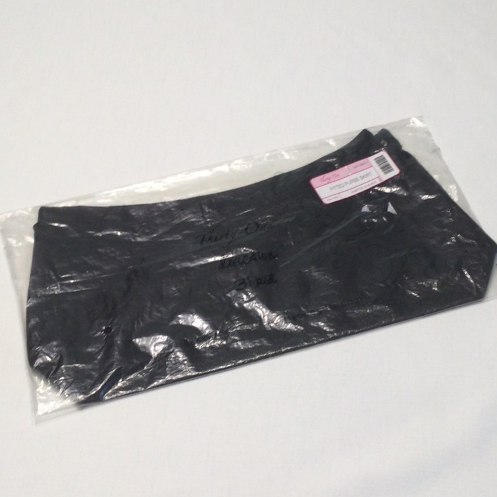 thirty-one Fitted Purse Skirt Hampton in Black